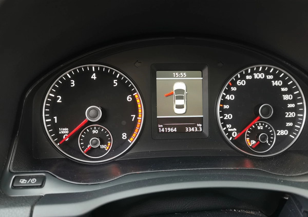 Volkswagen Eos cena 44900 przebieg: 142000, rok produkcji 2014 z Trzciel małe 56